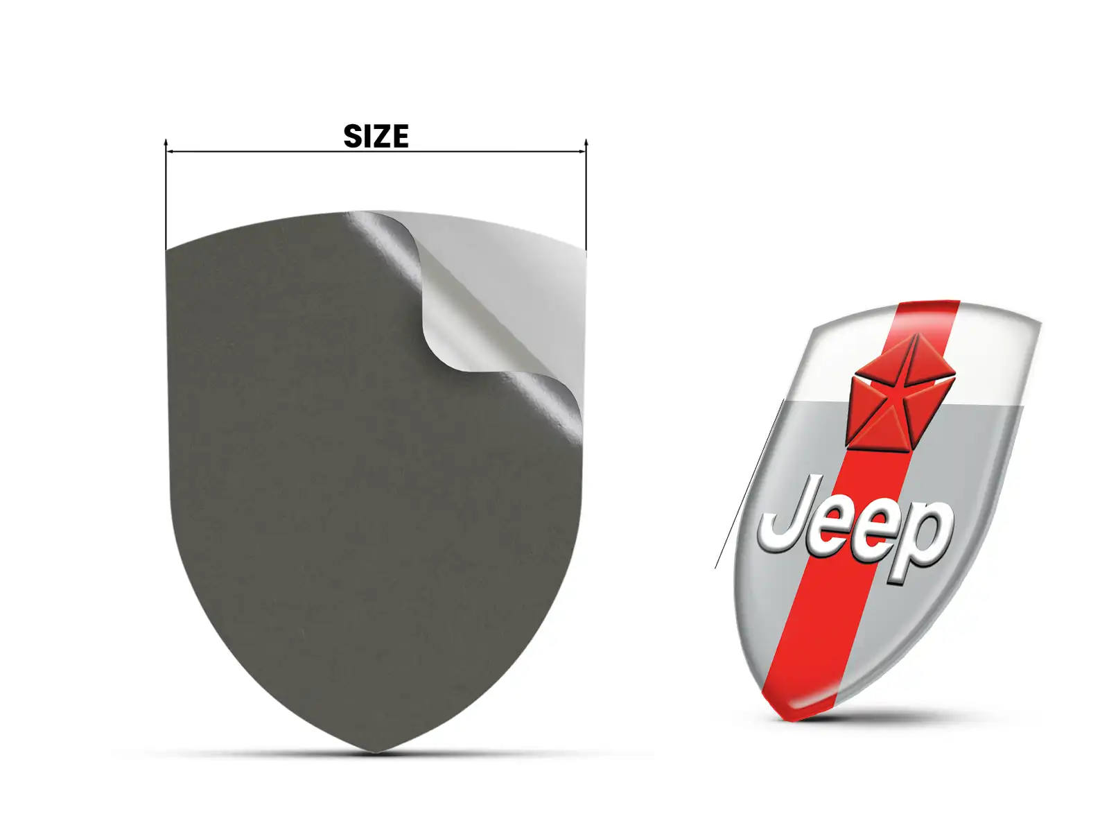 Jeep Auto Car Logo Edition Max Pro Durable Fashionable